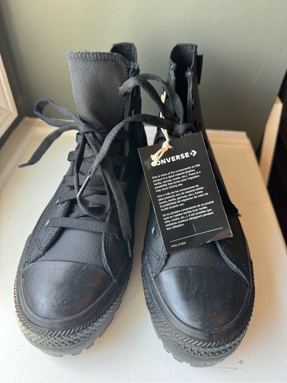 Converse Chuck Taylor Hi City Trek Waterproof: Womens 7 Mens 5.5 - Picture 2 of 6